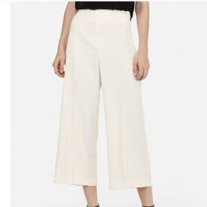 Express Cropped Pants Size 8 Super High Waisted Culottes Wise Legs New